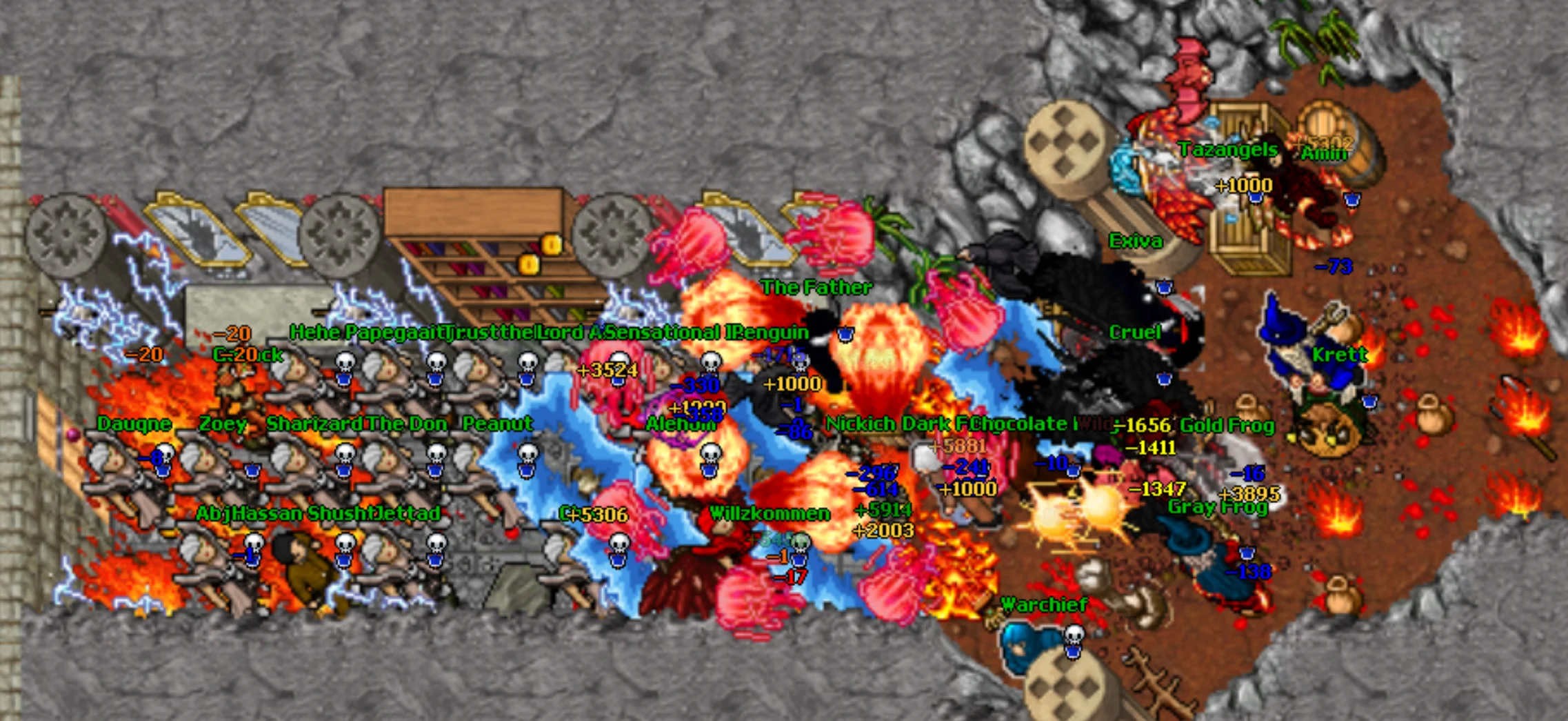 Guild wars battle