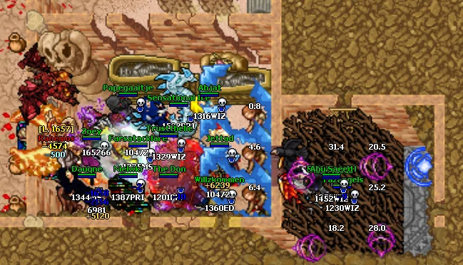 PvP battle