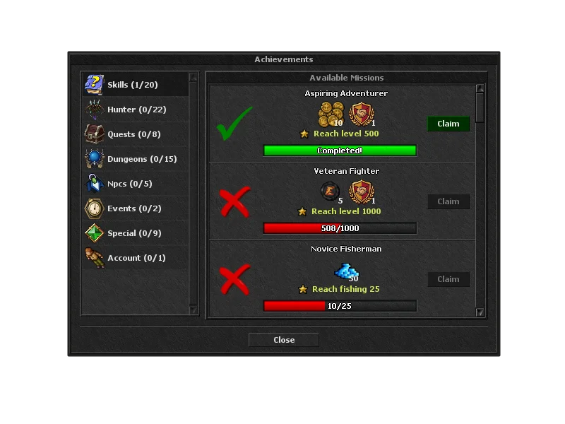 Achievements